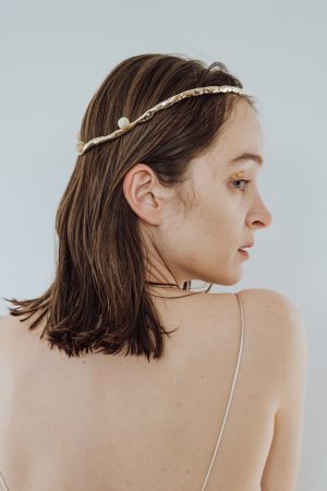 [レンタル-3 pearl] crown_Gold